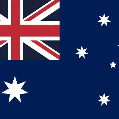 Gebruikte vlag Australië