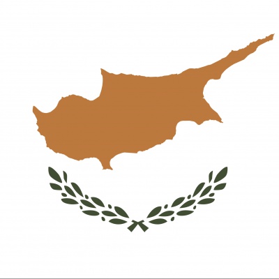 Gebruikte vlag Cyprus
