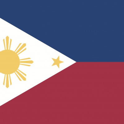 Gebruikte vlag Filipijnen