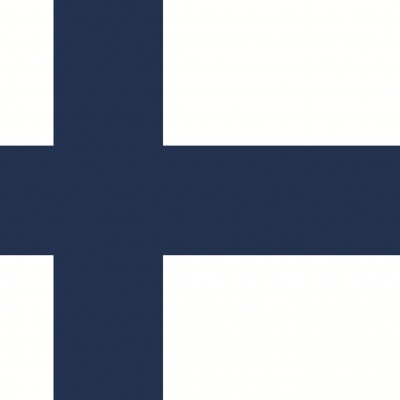 Gebruikte vlag Finland