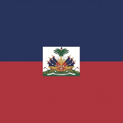 Gebruikte vlag Haïti