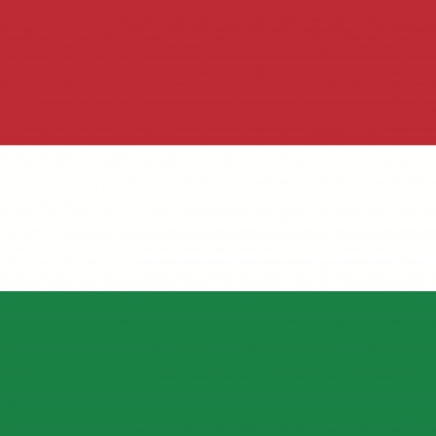 Gebruikte vlag Hongarije