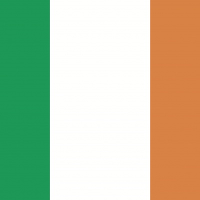 Gebruikte vlag Ierland