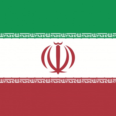 Gebruikte vlag Iran