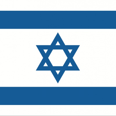 Gebruikte vlag Israël