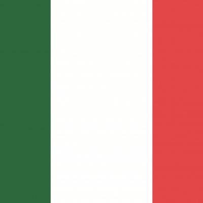 Gebruikte vlag Italië