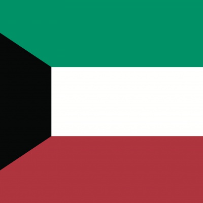 Gebruikte vlag Koeweit