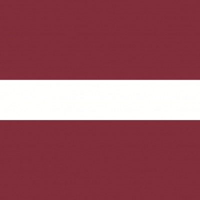 Gebruikte vlag Letland