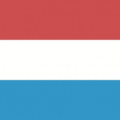 Gebruikte vlag Luxemburg