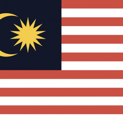Gebruikte vlag Maleisië