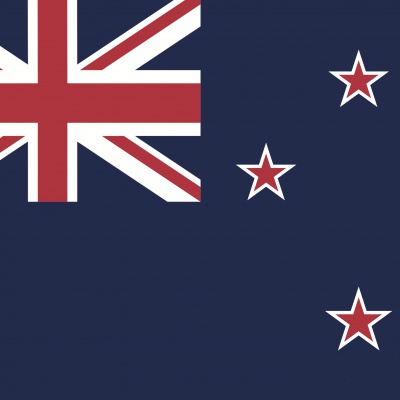 Gebruikte vlag Nieuw-Zeeland