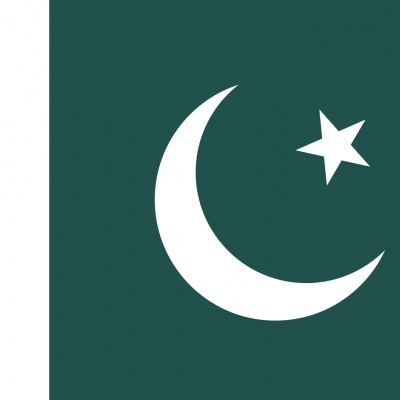 Gebruikte vlag Pakistan