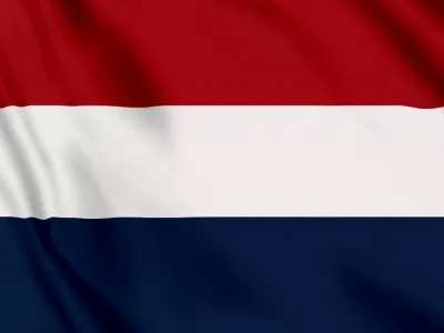 Nederlandse (punt)vlaggen &amp; banieren marineblauw