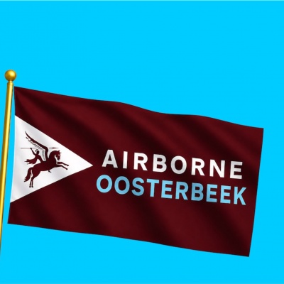 Vlag Airborne Gemeente Oosterbeek Vlag Airborne Gemeente Oosterbeek