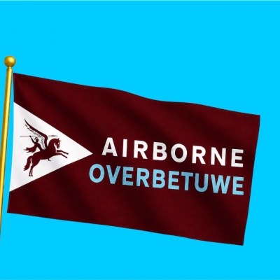 Vlag Airborne Gemeente Overbetuwe Vlag Airborne Gemeente Overbetuwe