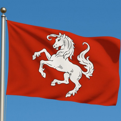 Vlag streek Twente (Twentse Ros)