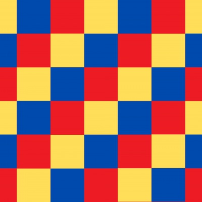 (punt)vlaggen & banieren; Geblokt, 3 kleuren