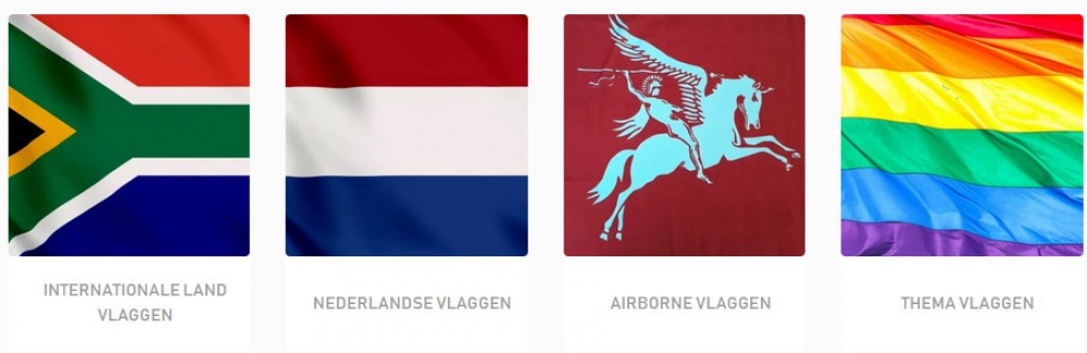 Vlaggen diversen te koop in Valburg