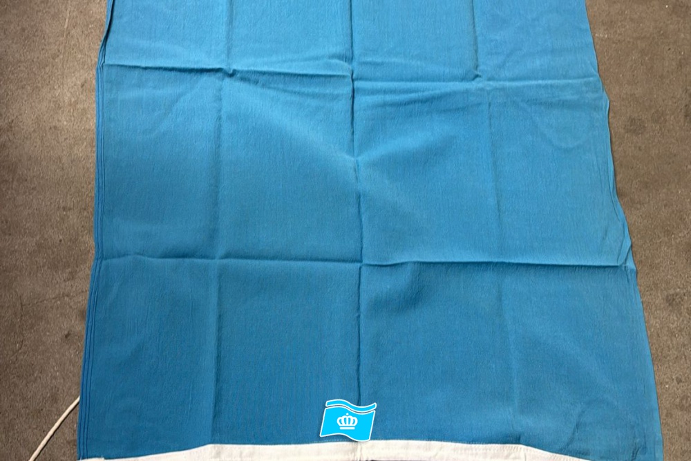   Gebruikte vlag Blauw 70x100 cm, uitverkoop