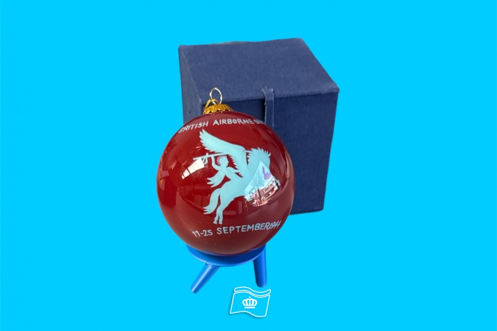 Airborne 1th British Pegasus kerstbal, handgemaakt