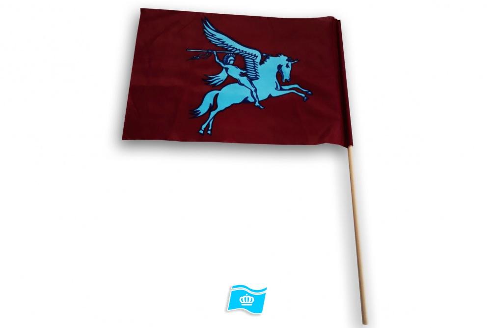 Airborne Pegasus zwaaivlag 30x40 cm