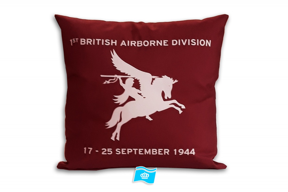 Airborne vlag 1th British Pegasus kussen 30x30 cm