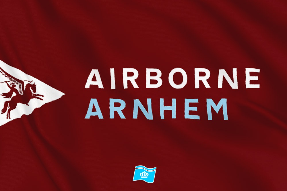 Airborne vlag Arnhem 100x150