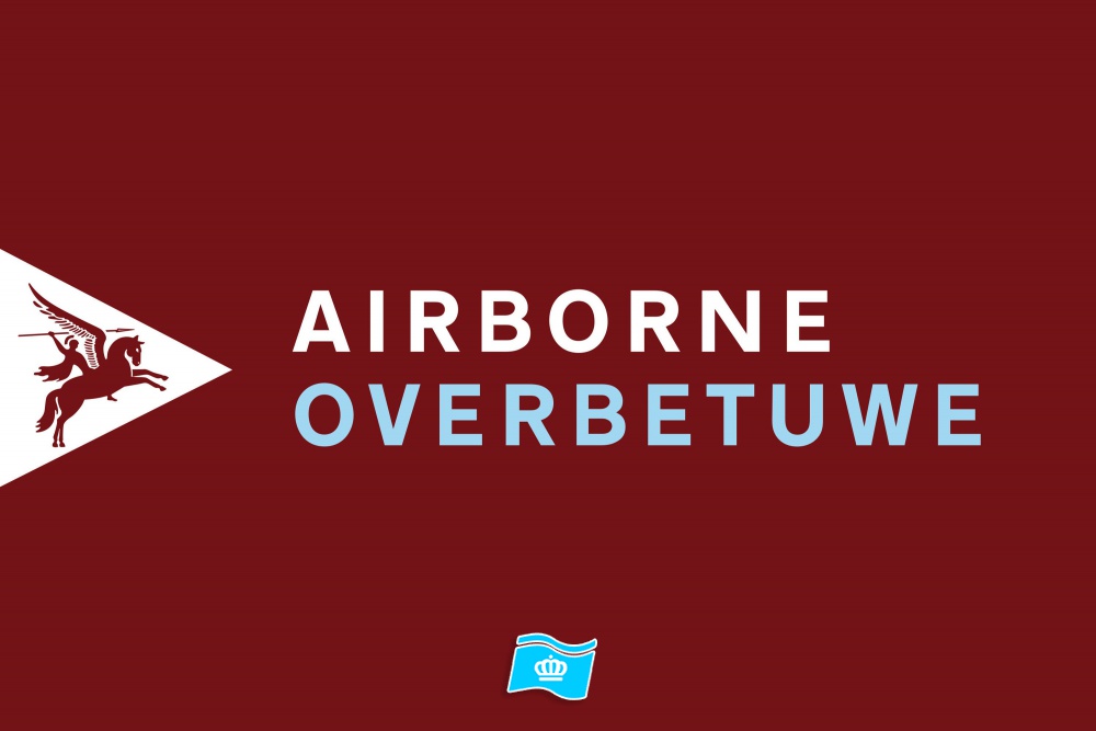Airborne vlag Overbetuwe 100x150 cm