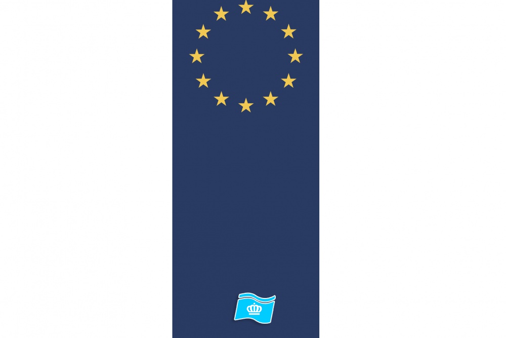 Banier EU, Europese Unie 100x300 cm