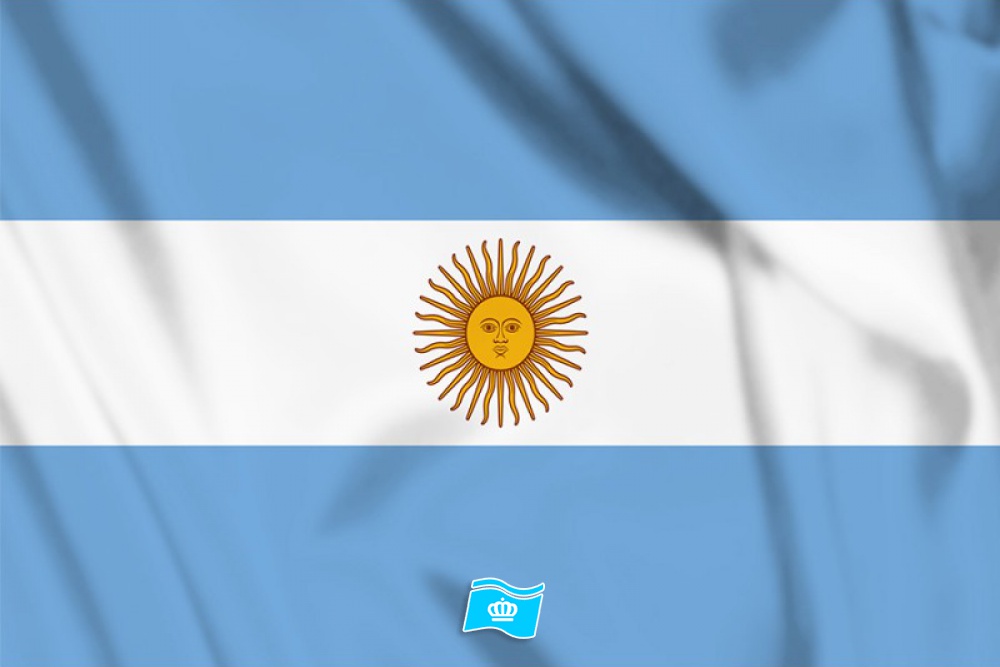 Decoratie Vlag Argentinië 100x150 cm