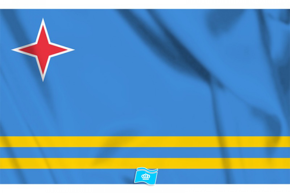 Decoratie Vlag Aruba