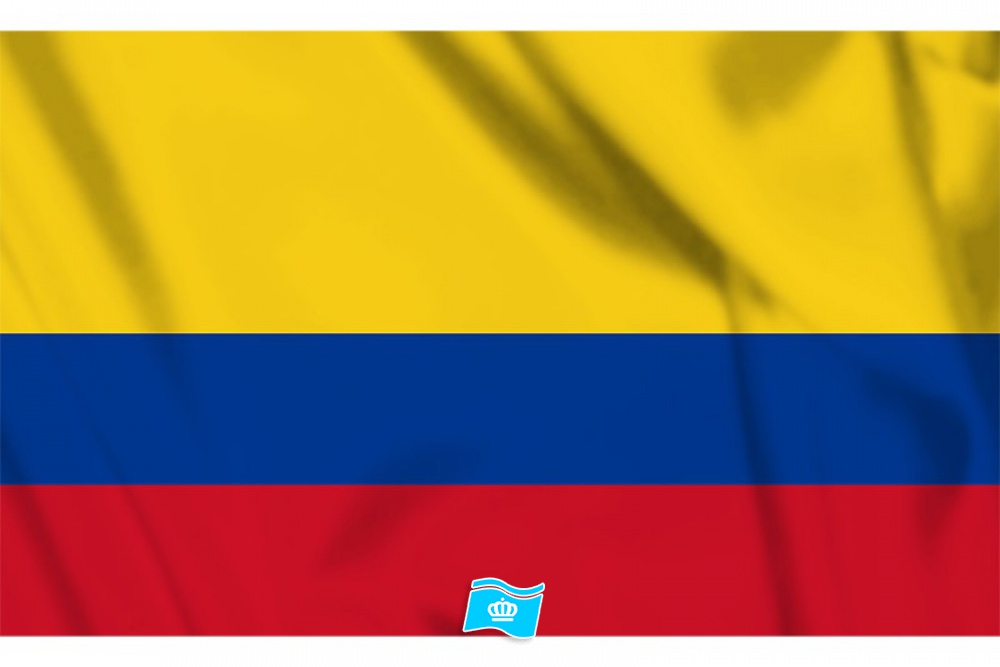 Decoratie Vlag Colombia 100x150 cm