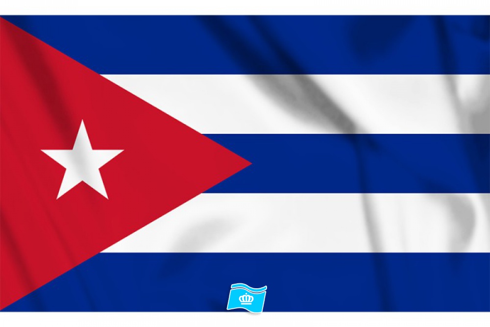 Decoratie Vlag Cuba 100x150 cm