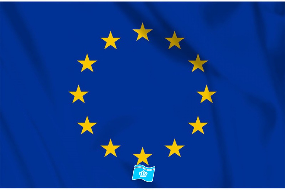 Decoratie Vlag Europa 100x150 cm