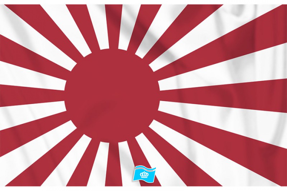 Decoratie Vlag Japan (oorlogsvlag) 100x150 cm
