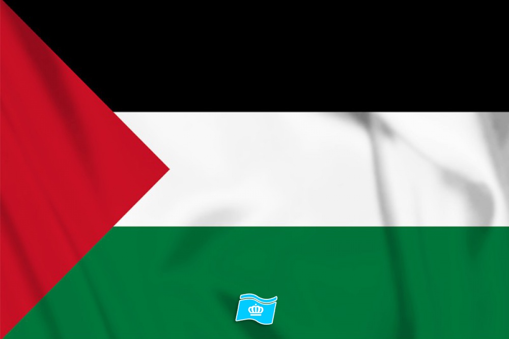Decoratie Vlag Palestina 100x150 cm