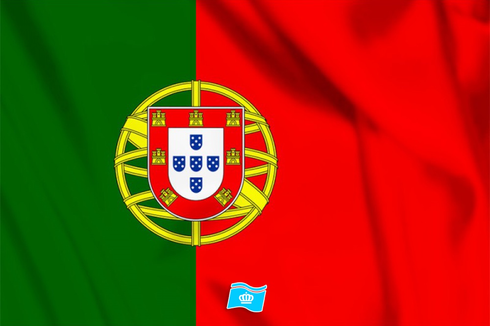 Decoratie Vlag Portugal 100x150 cm