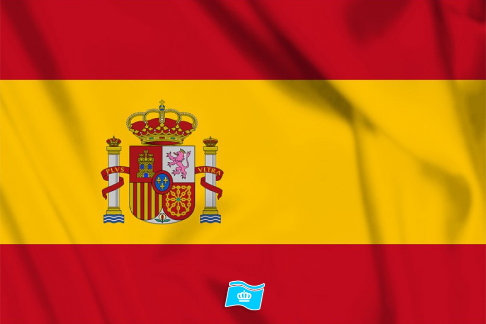 Decoratie Vlag Spanje 100x150 cm