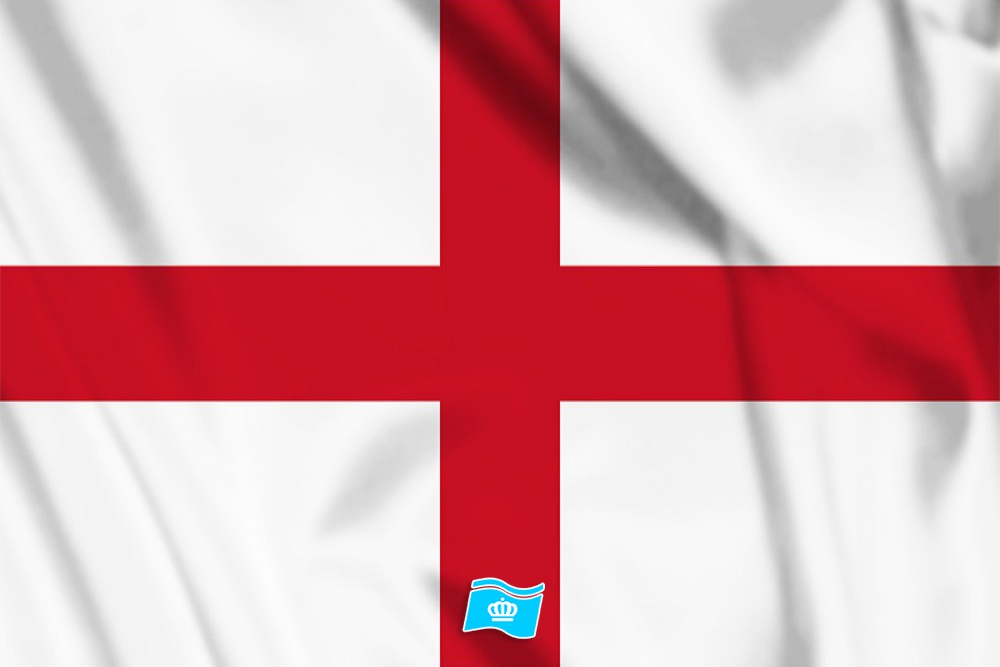 Decoratie Vlag St. George 100x150 cm