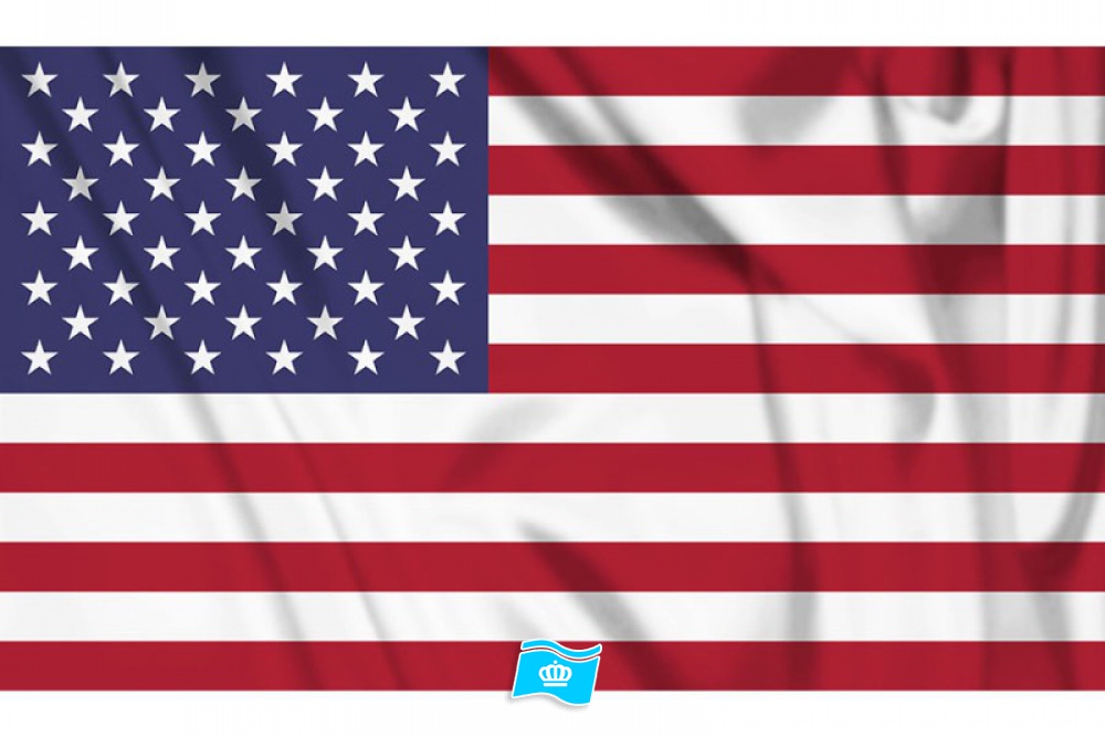 Decoratie Vlag USA 100x150 cm