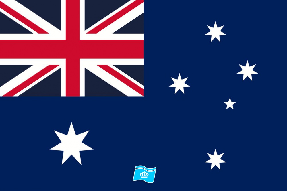 Gebruikte vlag Australë 100x150 cm, uitverkoop