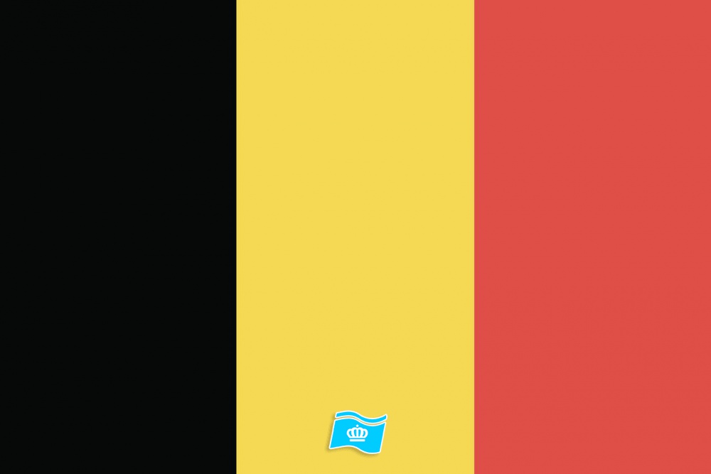Gebruikte vlag Belgie 200x300 cm, uitverkoop