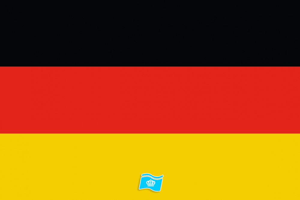 Gebruikte vlag Duitsland 150x225 cm, uitverkoop