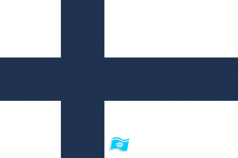 Gebruikte vlag Finland 100x150 cm, uitverkoop