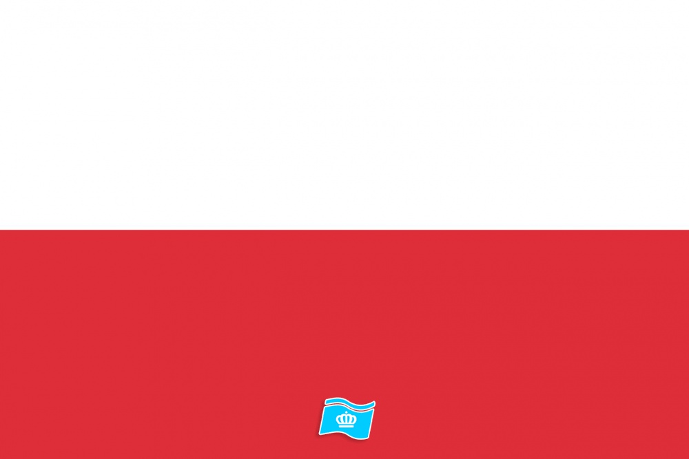 Gebruikte vlag Monaco 100x150 cm, uitverkoop Gebruikte vlag Monaco 100x150 cm, uitverkoop