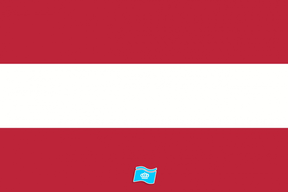 Gebruikte vlag Oostenrijk 100x150 cm, uitverkoop Gebruikte vlag Oostenrijk 100x150 cm, uitverkoop