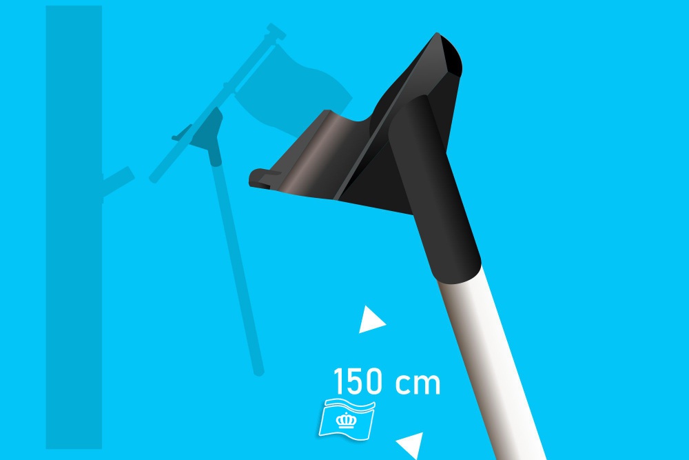 Handystick met stok 150cm
