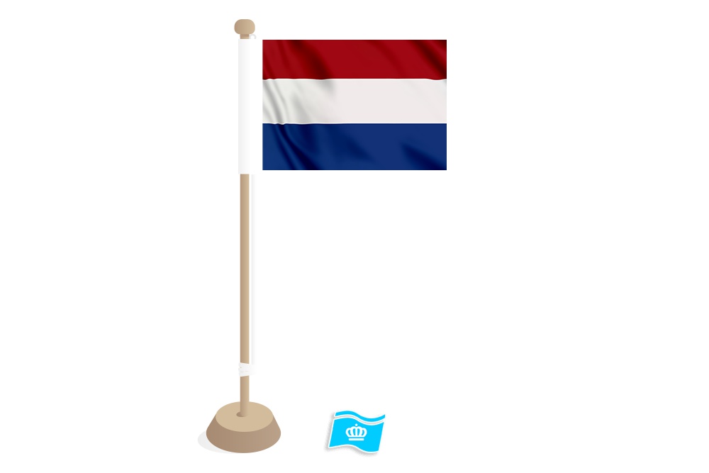 Tafelvlag Nederland 10x15 cm
