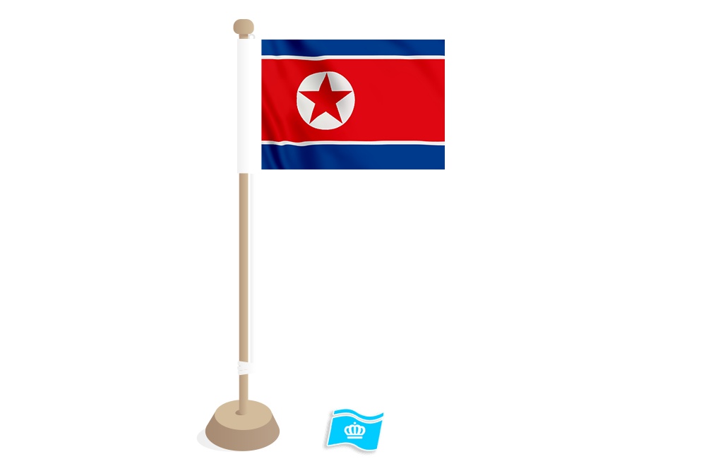 Tafelvlag Noord-Korea