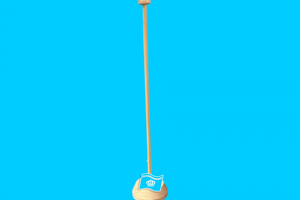 Tafelvlag standaard met 1 mastje